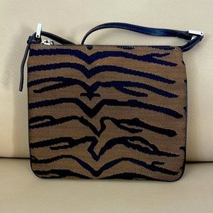 Fendi Brown and Black Crossbody Bag